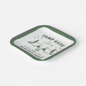 Camp Bachelorette Party Papieren Bordje (Gebogen)