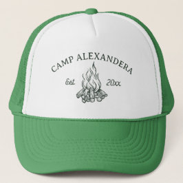 Camp Bachelorette Party Trucker Pet