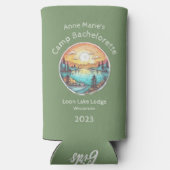 Camp Bachelorette Party Weekend Keepsake Seltzer Blikjeskoeler (Achterkant)