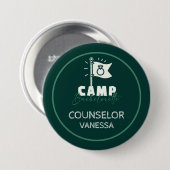 Camp Bachelorette Ronde Button 7,6 Cm (Voorkant /achterkant)