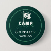 Camp Bachelorette Ronde Button 7,6 Cm (Voorkant)