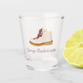 Camp Bachelorette Shot Glas (Voorkant)