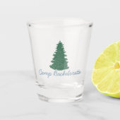 Camp Bachelorette Shot Glas (Voorkant)