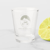 Camp Bachelorette Shot Glass Shot Glas (Achterkant)