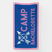 Camp Bachelorette Spandoek (Verticaal)