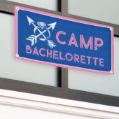 Camp Bachelorette Spandoek (Buitenkant Gebouw)