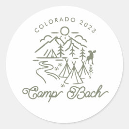 Camp Bachelorette Sticker