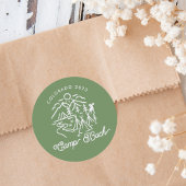 Camp Bachelorette Sticker