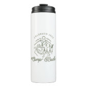 Camp Bachelorette Thermische Tumbler Thermosbeker (Voorkant)