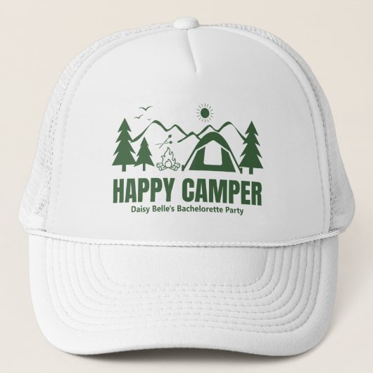Camp Bachelorette Trucker Pet (Voorkant)