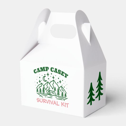 CAMP BACHELORETTE WEEKEND BEDANKDOOSJES (Achterkant)