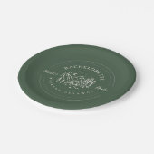 Camp Bachelorette Weekend Papieren Bordje (Gekanteld)