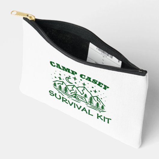 CAMP BACHELORETTE WEEKEND SURVIVAL KIT ETUI (Open)