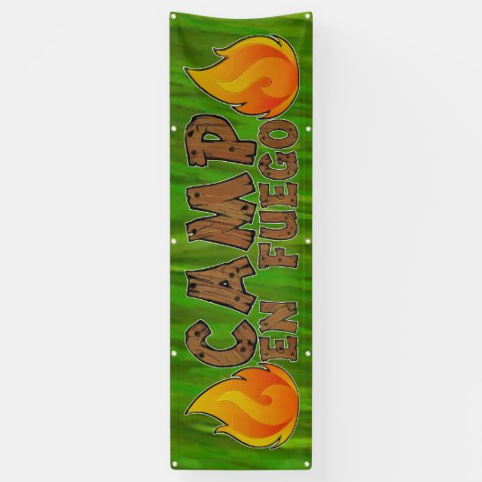 Camp-banner Spandoek (Verticaal)