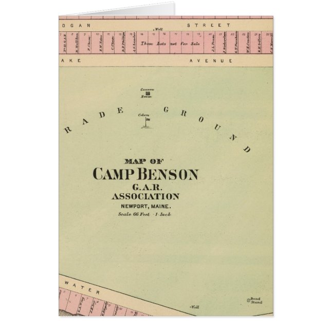 Camp Benson, Newport, Maine (Voorkant)