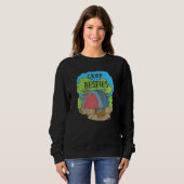 Camp Besties Camping Friends and Backpacker Part Trui (Voorkant volledig)