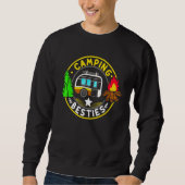 Camp Besties Camping   Happy Camper Trui (Voorkant)