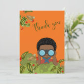 Camp Birthday - Bedankt voor je kaartje (Staand voorkant)