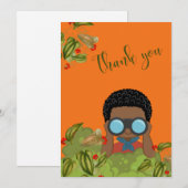 Camp Birthday - Bedankt voor je kaartje (Voorkant / Achterkant)