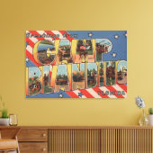 Camp Blanding, Florida - Grote letterscènes Canvas Afdruk (Insitu (Woonkamer))