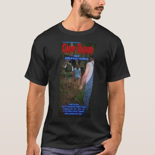 Camp Blood 2007 T-shirt (Voorkant)