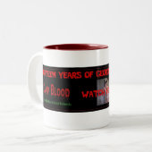 Camp Blood Coffee Mok (Voorkant links)