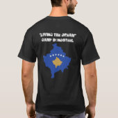 Camp Bondsteel "Living the Dream" T-shirt (Achterkant)