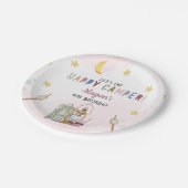 Camp Bord van Girl Camp Out Birthday (Gekanteld)