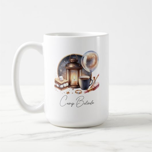 Camp Bride Bachelorette Weekend Koffiemok (Links)