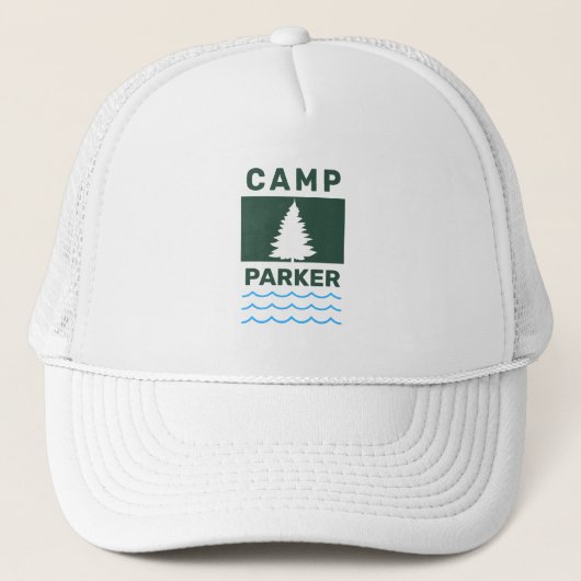 Camp Bride  Trucker Hoed Pet (Voorkant)