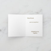 Camp Bridesmaid Camping Wedding Party Voorstel Kaart (Binnen)