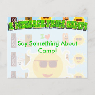 Camp Briefpapier Briefkaart