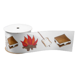 Camp Campfire + Toasted Marshmallow = S'mores Camp Satijnen Lint