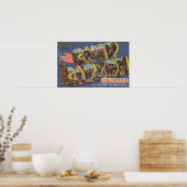 Camp Carson, Colorado - Pikes Peak Poster (Keuken)