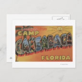 Camp Cassadaga, Florida - Grote letterscènes Briefkaart (Voorkant / Achterkant)