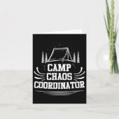 Camp Chaos Coordinator - Summer Adventure Camp Cou Kaart (Voorkant)