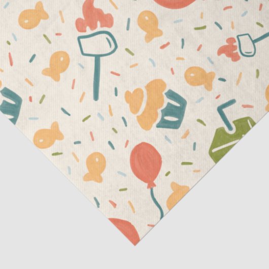 Camp Chaos Tissue Paper Tissuepapier (Detail)