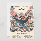 Camp Chef BBQ Japans Sushi Hibachi 30e verjaardag Kaart (Voorkant)