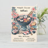Camp Chef BBQ Japans Sushi Hibachi 30e verjaardag Kaart (Staand voorkant)