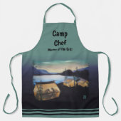 Camp Chef Camping by Lake Adult Large Schort (Voorkant)