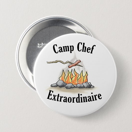 Camp Chef Extraordinaire Button (Voorkant /achterkant)