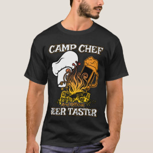 Camp Chef Gift for Summer Campsite Cooks and T-shirt