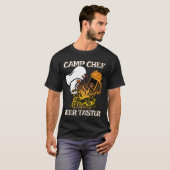 Camp Chef Gift for Summer Campsite Cooks and T-shirt (Voorkant volledig)