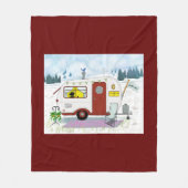 Camp Chic Fleece Deken (Voorkant)