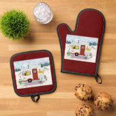 Camp Chic Ovenwant & Pannenlap Set (Top down)
