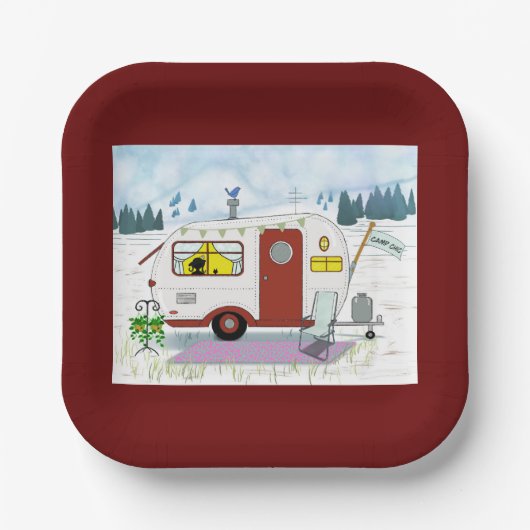 Camp Chic Paper Bord (Voorkant)