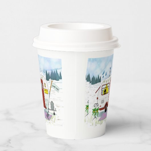 Camp chique papieren beker (Rechts)