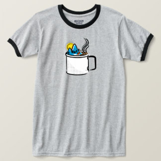 Camp Coffee Mannen T-Shirt