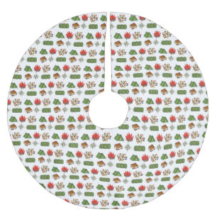 Camp Compass Tent S'mores Slapende Bag Fire Kerstboom Rok