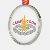 CAMP COOK METALEN ORNAMENT (Links)